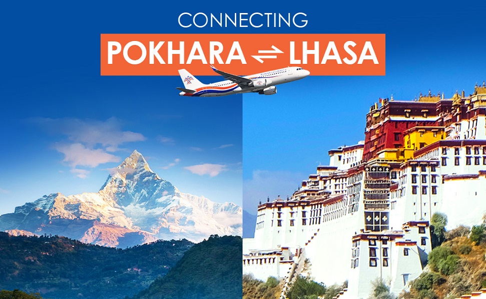 पोखरा- ल्हासा उडान गर्दै हिमालय एयरलाइन्स