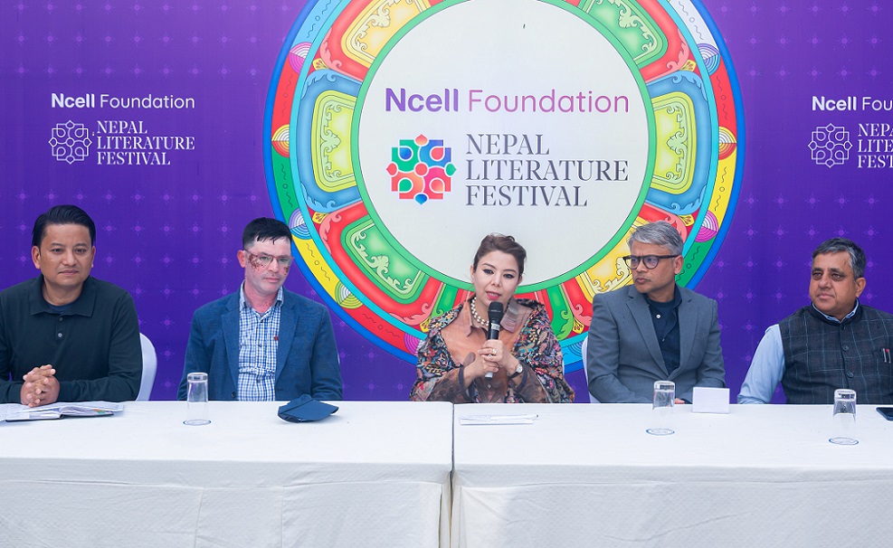 एनसेल फाउन्डेसन ‘नेपाल लिटरेचर फेस्टिभल २०२५’ फागुन १५ देखि १८ सम्म