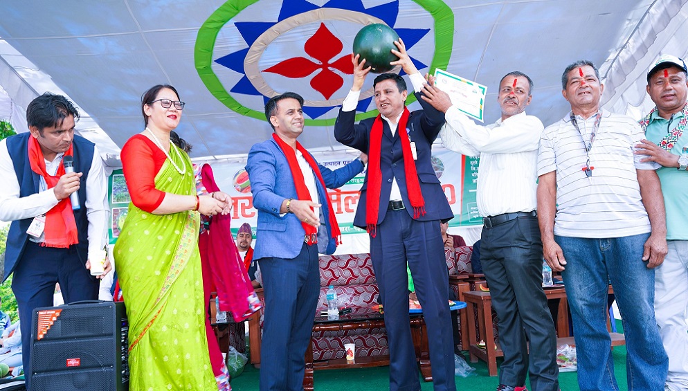 पोखरामा तरबुजा मेला, उत्कृष्ट कृषक सम्मानीत