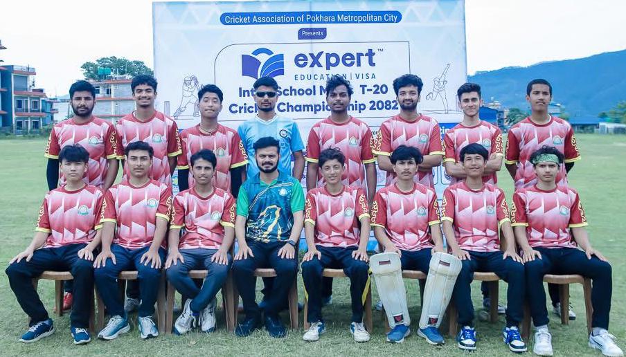 अन्तर विद्यालय छात्र टि–२० क्रिकेट प्रतियोगिताः मदरल्याण्ड सेमीफाइनलमा