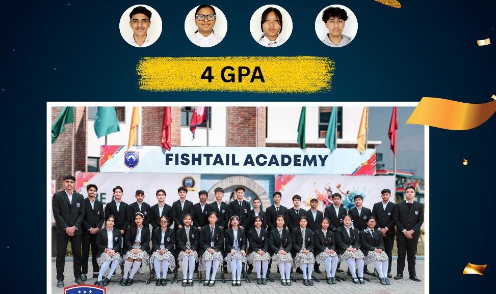 फिस्टेल एकेडेमीका ४ विद्यार्थीलाई ४ जिपिए