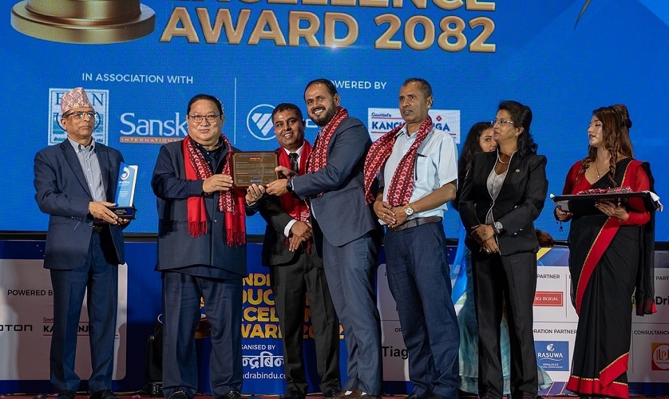 मदरल्यान्डलाई रिजनल प्रेष्टिज अवार्ड