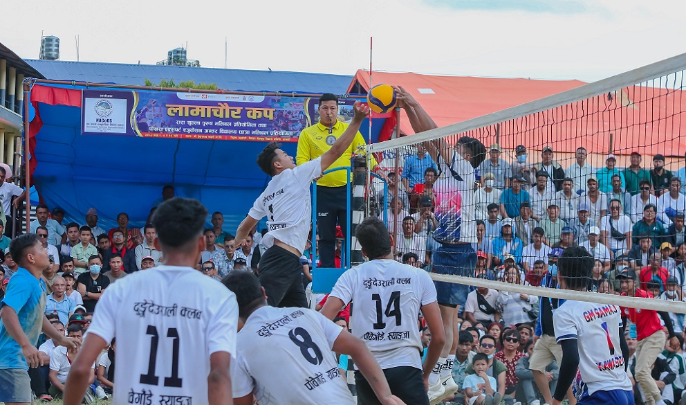 ढुंगेदेउरालीलाई लामाचौर कप भलिबल उपाधि, अन्तर मावि छात्रातर्फ शान्ता मावि पहिलो