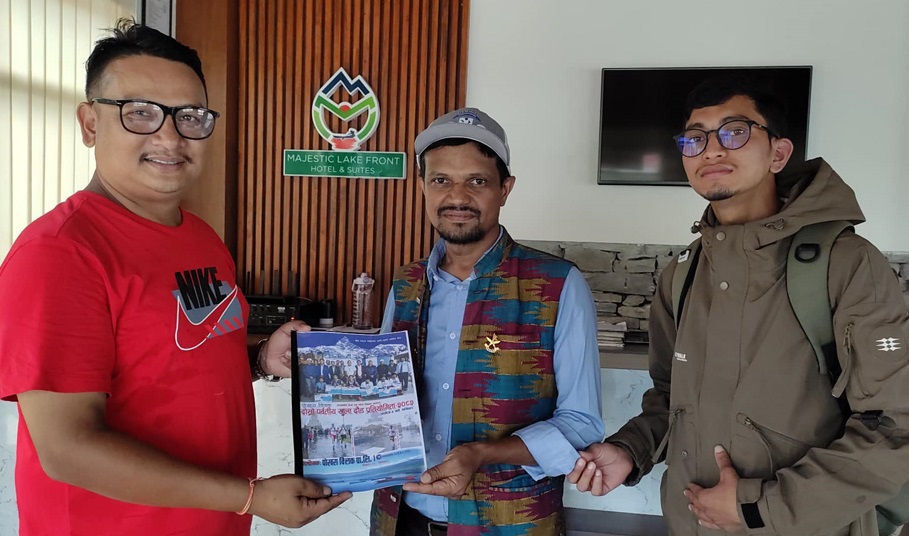 दोस्रो पर्वतीय दौडलाई मजेष्टिक लेक फ्रण्ट होटलको सहकार्य