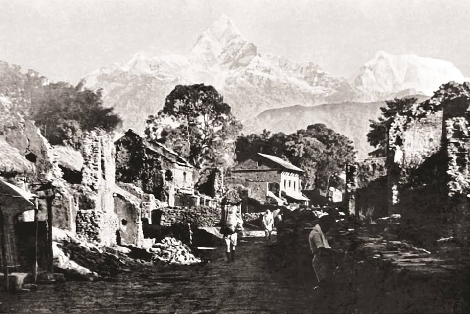 ७५ वर्ष अगाडि पोखरामा भएको त्यो भयावह आगलागी