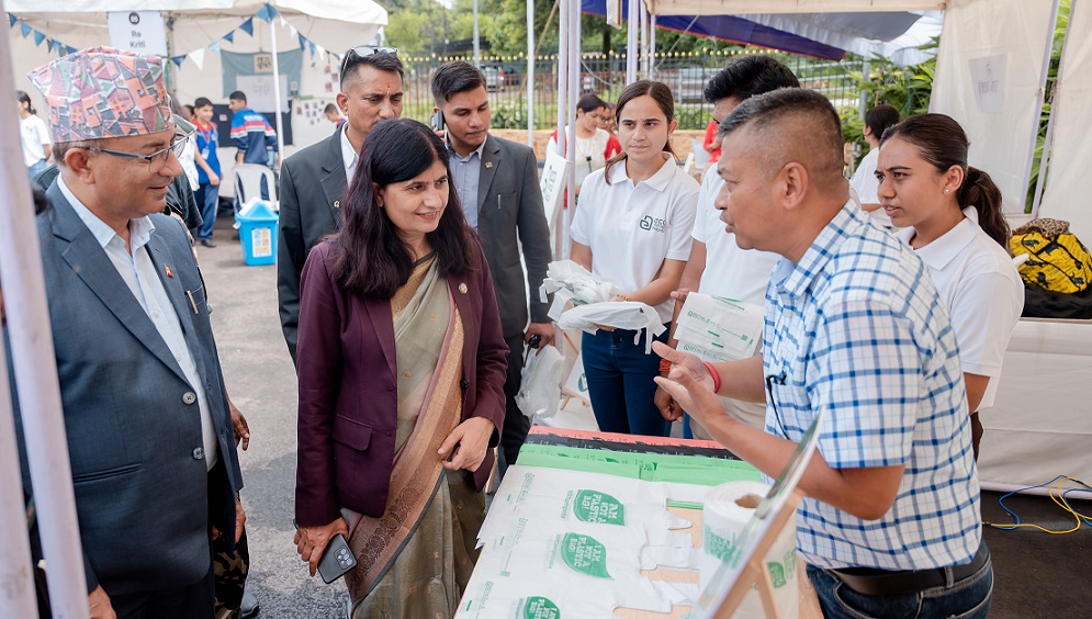 आरयू फेस्टमा मन्त्री न्यौपाने, भनिन्– हरित रोजगारी सिर्जनामा पोखराबाट सिक्नुपर्छ