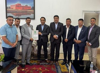 पर्यटन पुनउत्थानको लागी पहल गरिदिन गभर्नर पौडेलसँग पर्यटन परिषद्को आग्रह