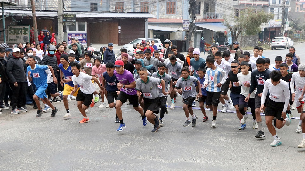 पोखरा १५ बृहत खेलकुद महोत्सवः विद्यालय स्तरीय ५ किमि दौडमा बिजय र समृद्धि बिजयी