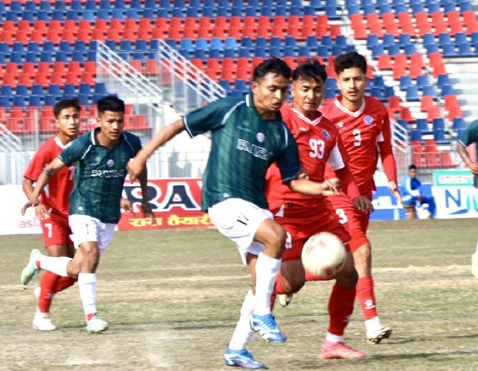 सहारा क्लब आहा रारा गोल्डकपको सेमिफाइनलमा