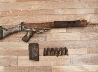 फेवातालमा म्यागजिन सहितको एसएलआर राईफल भेटियो