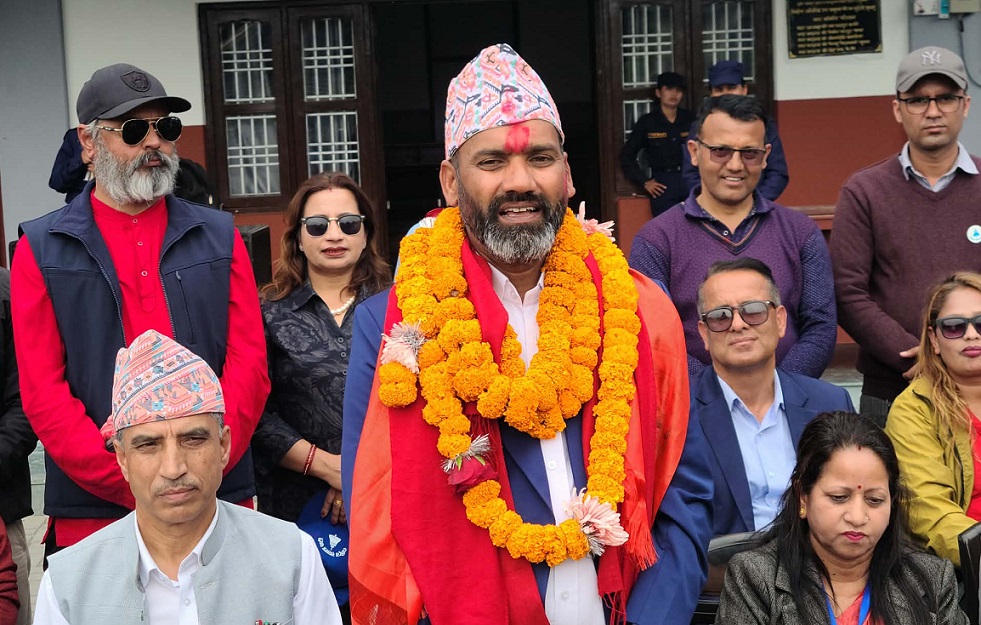 कास्की १ मा रास्वपाका खडकराज पैडेल ९गनेश० का विजयी कस्को कति मत सहित