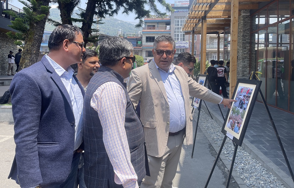 एकै थलोमा जनआन्दोलन, भूकम्प र जेनजी आन्दोलनको फोटो