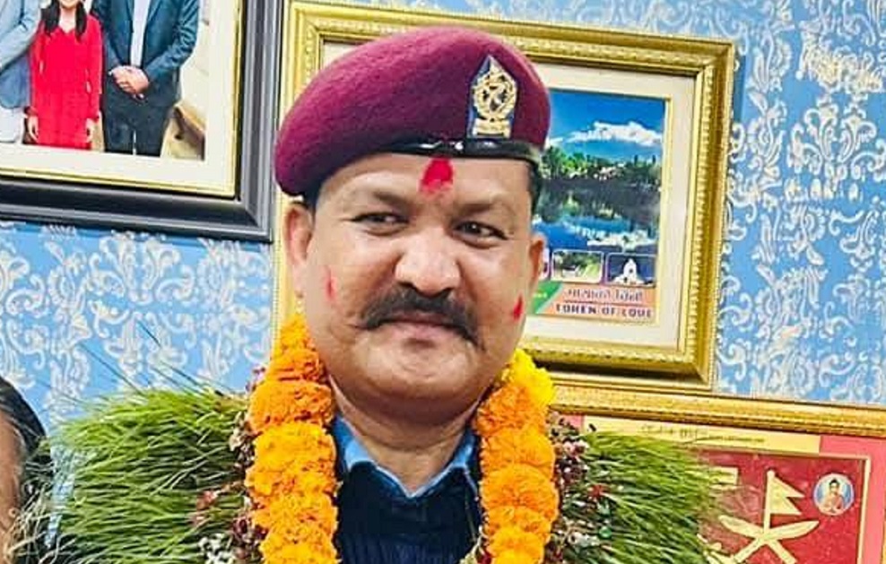 कास्की प्रहरी प्रमुख नवीन कार्की चैत्र महिनाको उत्कृष्ट प्रहरी घोषणा