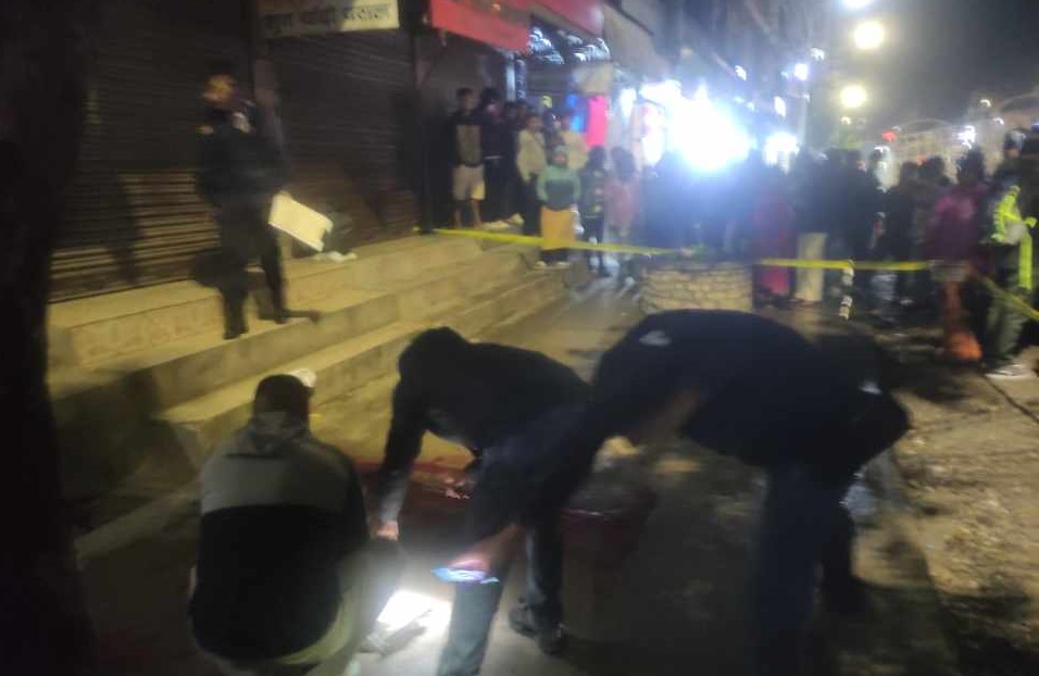 पोखराको सभागृहचोकमा महिलाको हत्या