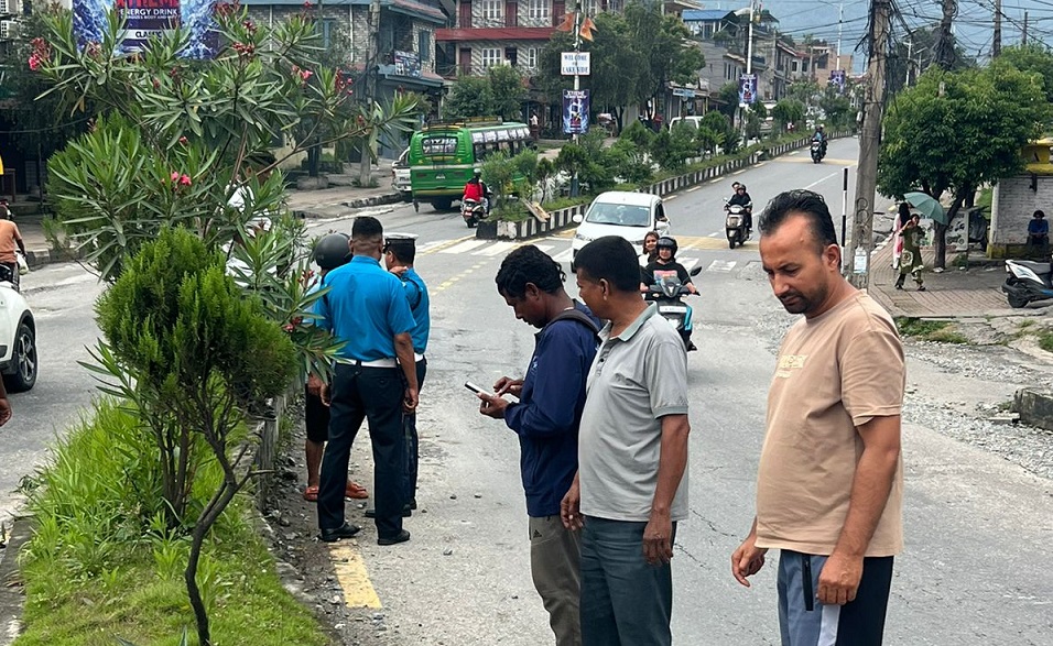 पोखराको बुलौदीमा मोटरसाइकल दुर्घटनामा युवकको मृत्यु, एक जना गम्भीर घाइते