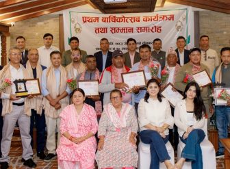 टेम्पल बेल बुटिक होटल दोस्रो वर्षमा, होटल निर्माणमा योगदान दिने व्यक्ति तथा संस्थालाई नगदसहित सम्मान