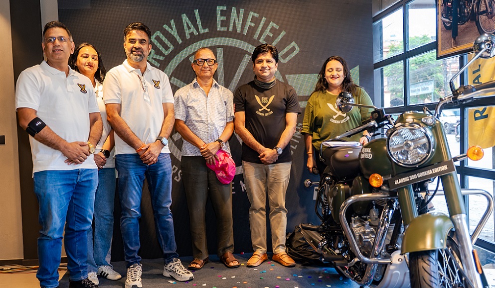 पोखराको नयाँबजारमा रोयल इन्फिल्डको नयाँ शोरुम, गोर्खा एडिसन सार्वजनिक